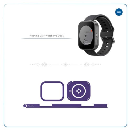 Nothing_CMF Watch Pro D395_Matte_BlueBerry_2